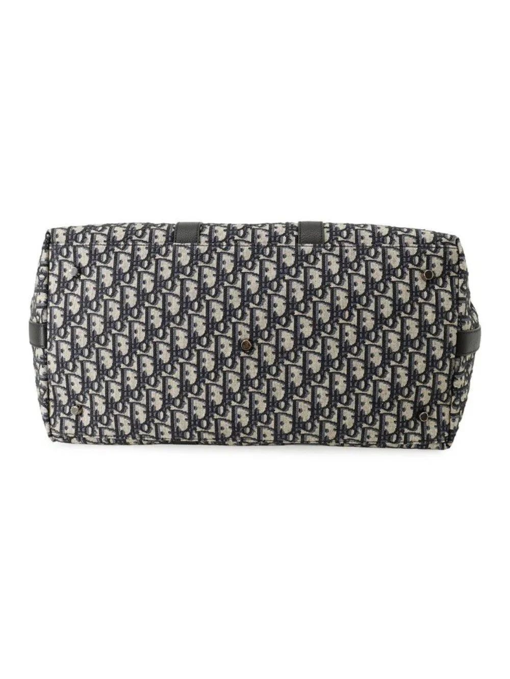 Dior Boston Bag Weekender 40 Oblique Trotter Black